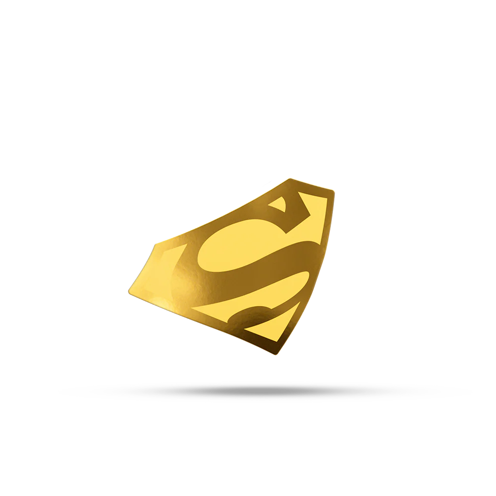 Superman's Emblem 0.1 g Gold Collectible Coin