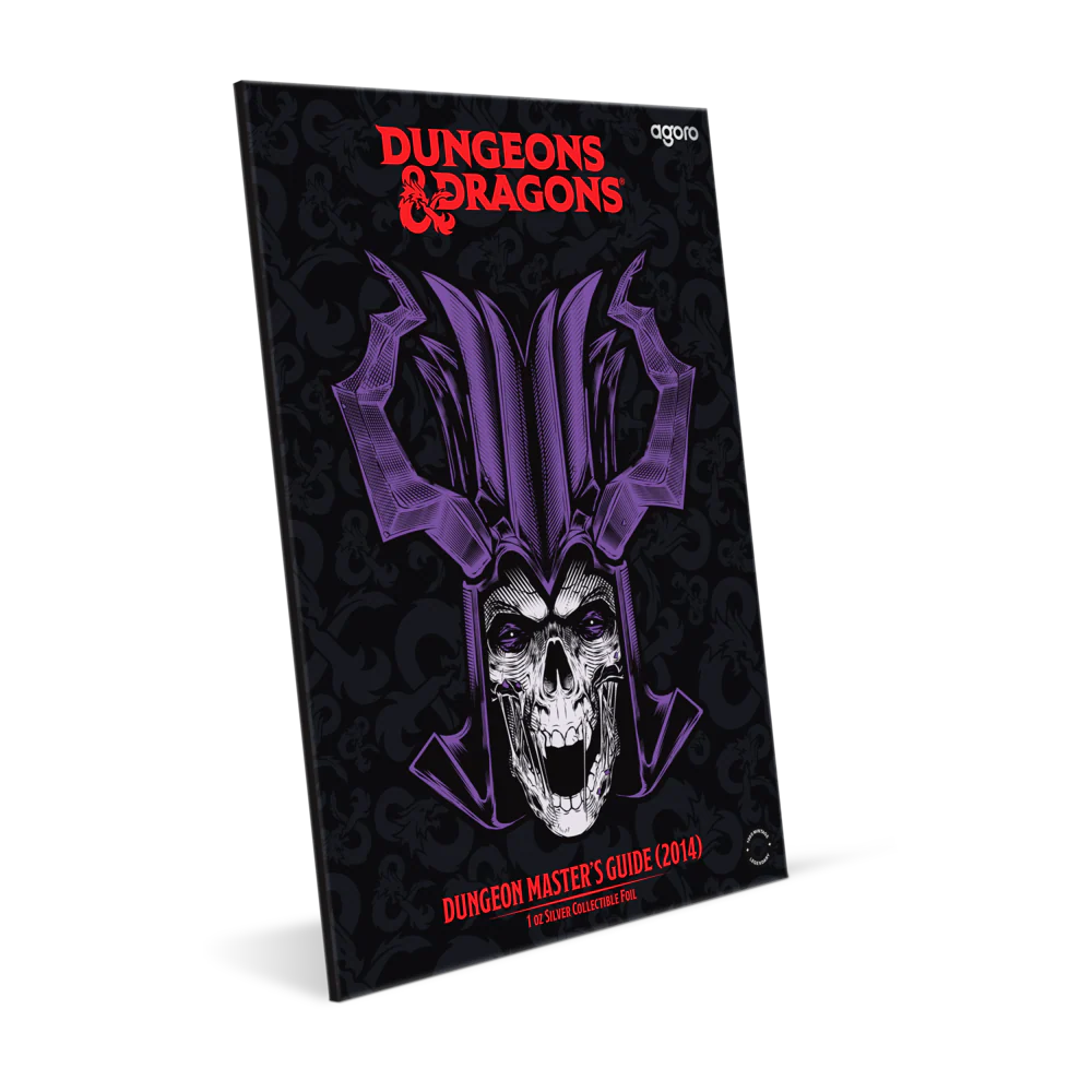 Dungeons & Dragons - Dungeon Master's Guide (2014) 1oz Silver Collectible Foil