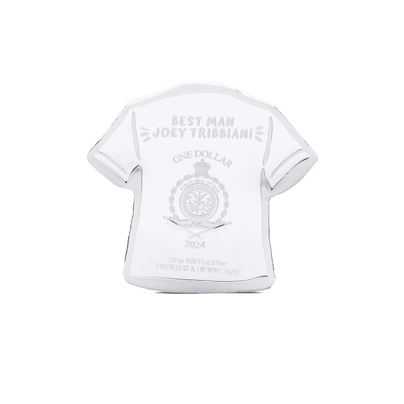 Friends 30th Anniversary 2024 1/2 oz Set of four Silver Coins