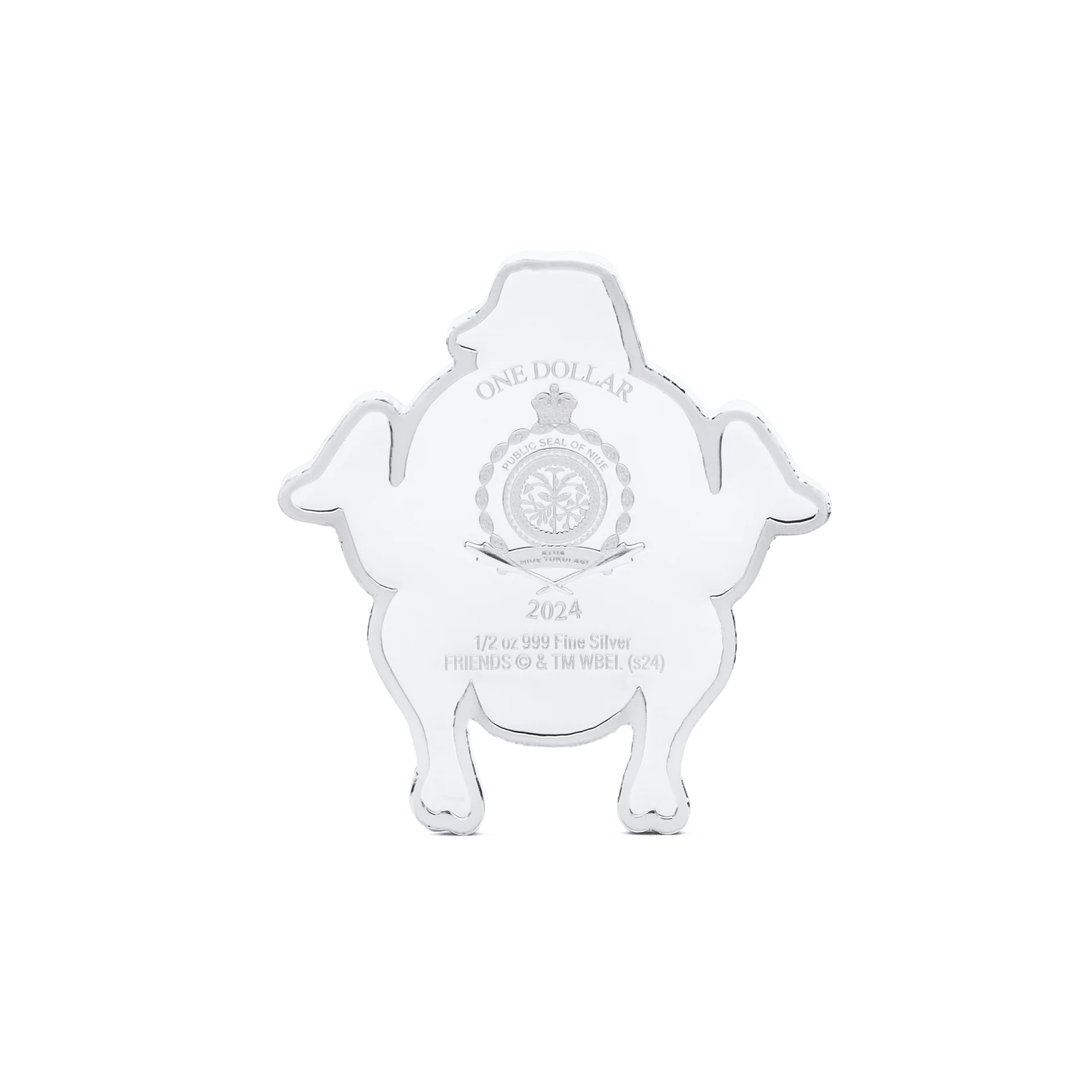 Friends 30th Anniversary 2024 1/2 oz Set of four Silver Coins