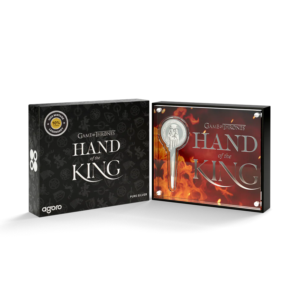 Game of Thrones Hand of the King 1/3oz Silver Collectible Coin