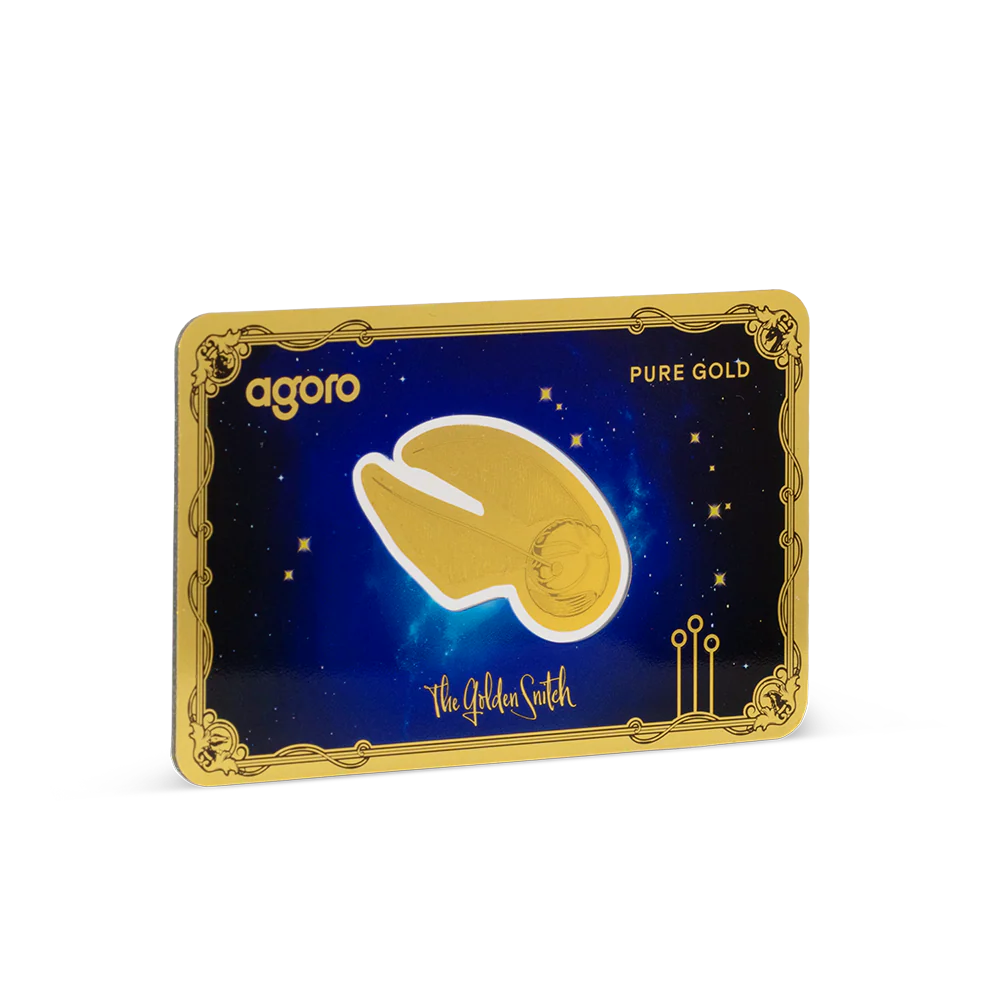 Harry Potter The Golden Snitch 0.1g Gold Collectible Coin