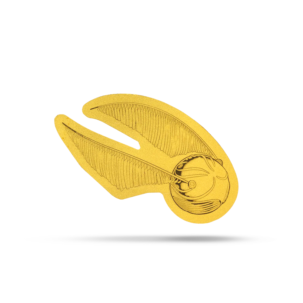 Harry Potter The Golden Snitch 0.1g Gold Collectible Coin