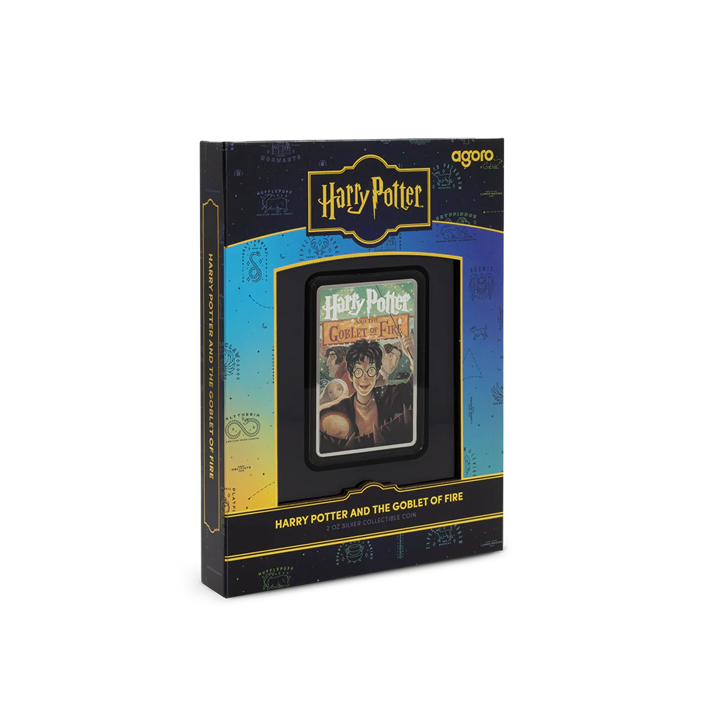 Harry Potter and the Goblet of Fire 2oz Silver Collectible Coin
