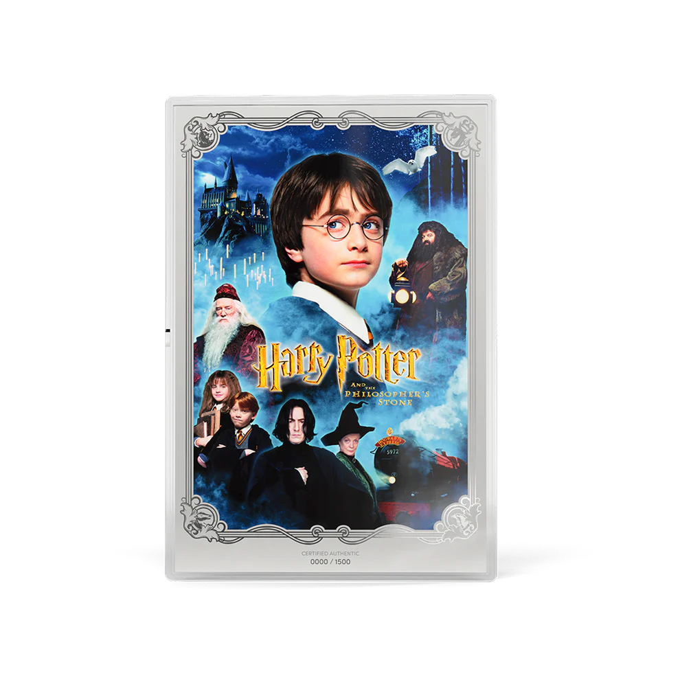 Harry Potter and the Philosopher's Stone 1oz Silver Collectible Foil