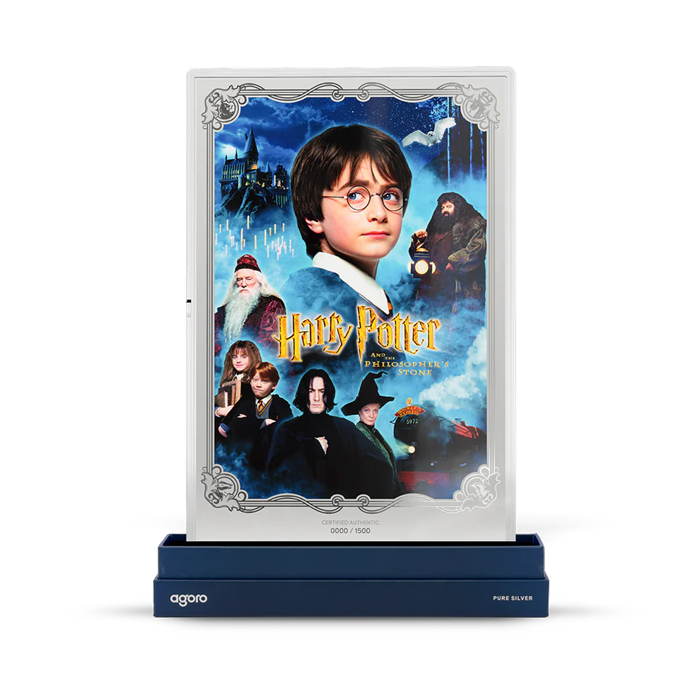 Harry Potter and the Philosopher's Stone 1oz Silver Collectible Foil