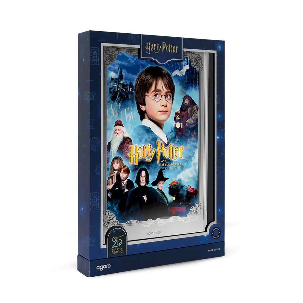 Harry Potter and the Philosopher's Stone 1oz Silver Collectible Foil