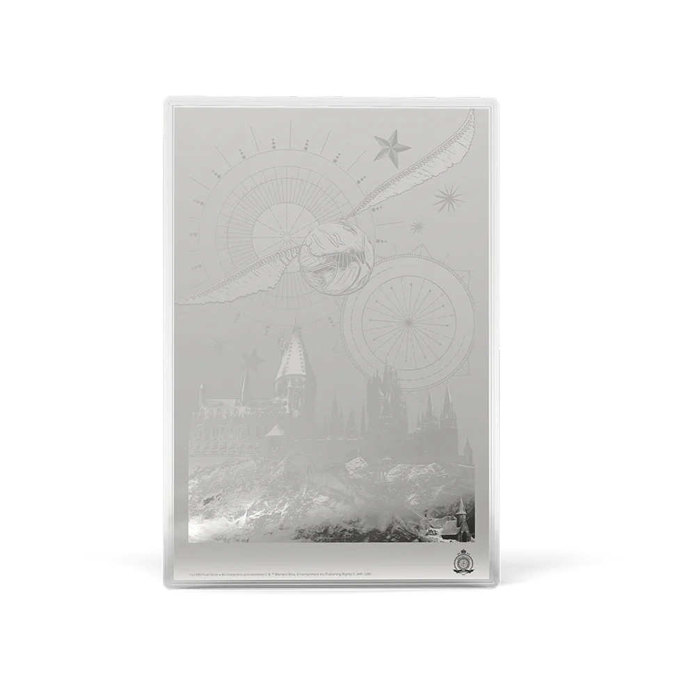 Harry Potter and the Sorcerer's Stone 1oz Silver Collectible Foil