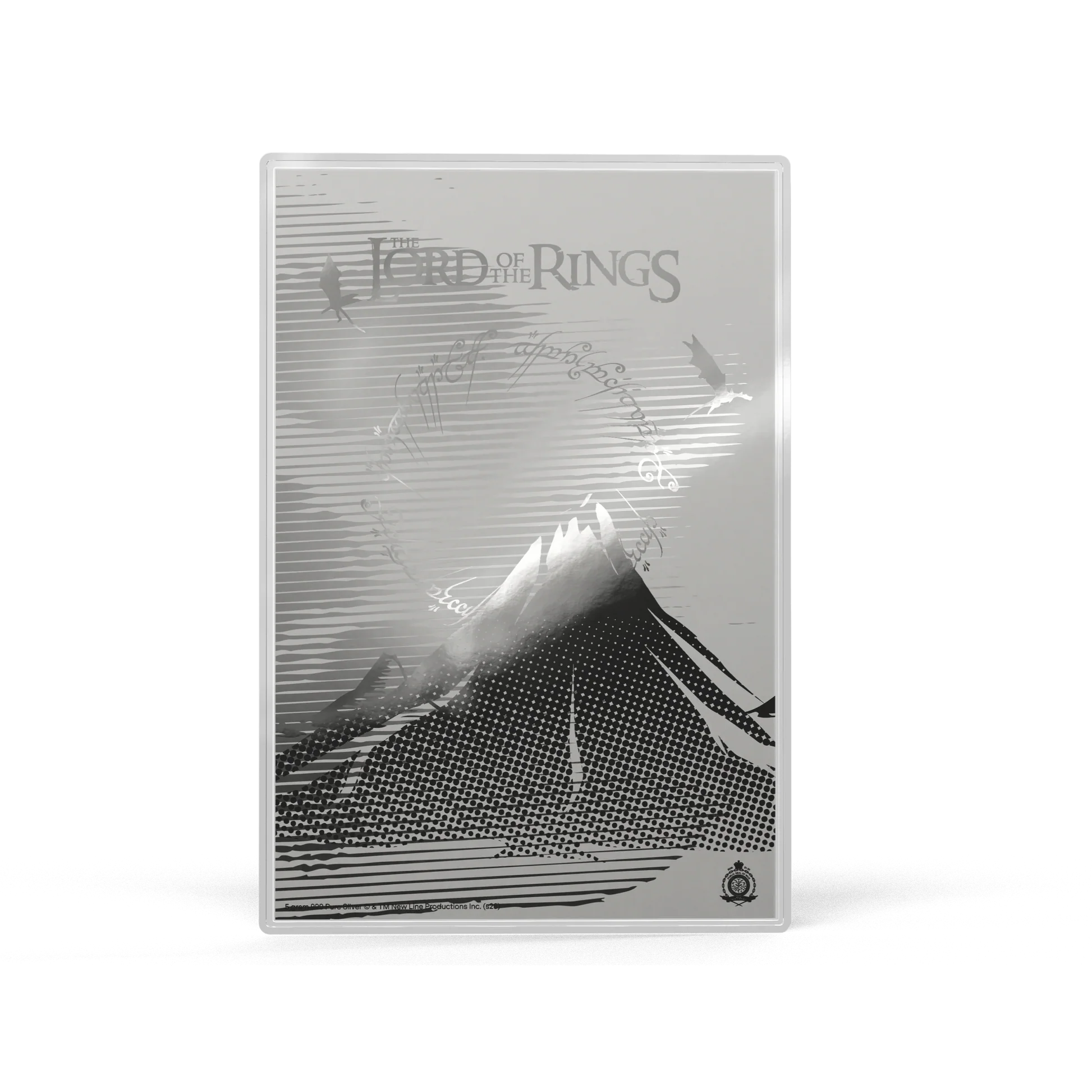 The Lord of the Rings Frodo's Journey 5g Silver Collectible Foil