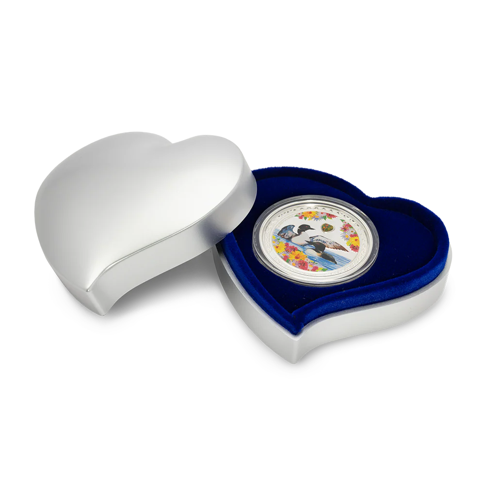 Love is Precious - Great Northern Diver 1oz Silver Collectible Coin