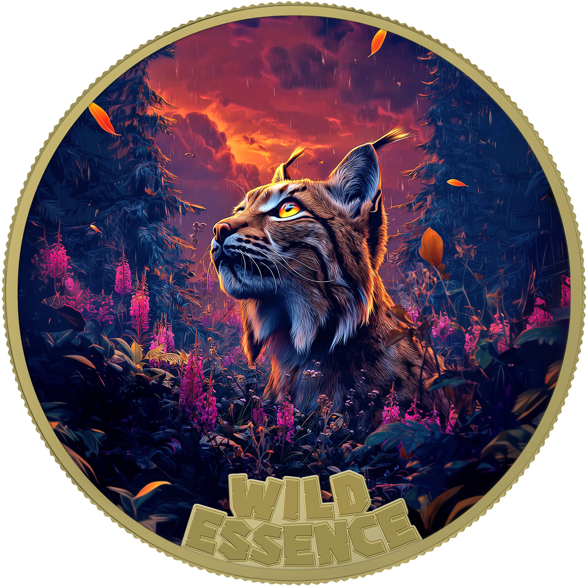 Wild Essence Mammals 2026 1oz Full Gilded Five Coin Collection