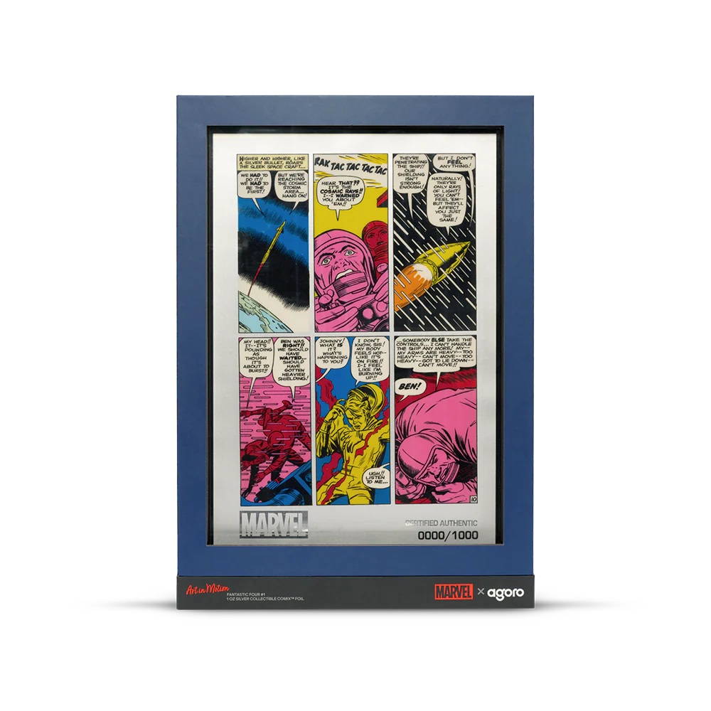 Marvel - Fantastic Four #1 Foil 1oz Silver COMIX Foil