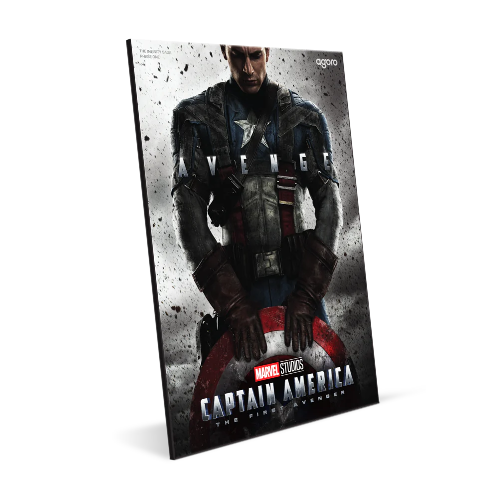 Marvel The Infinity Saga Phase One Captain America: The First Avenger 1.5oz Silver Foil