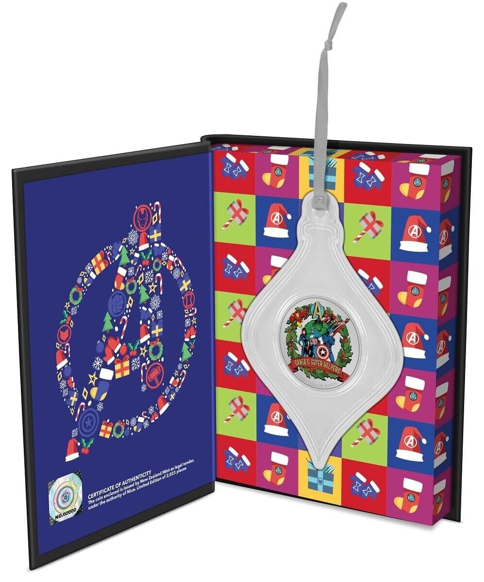 Marvel Season’s Greetings 2023 1oz Silver Coin