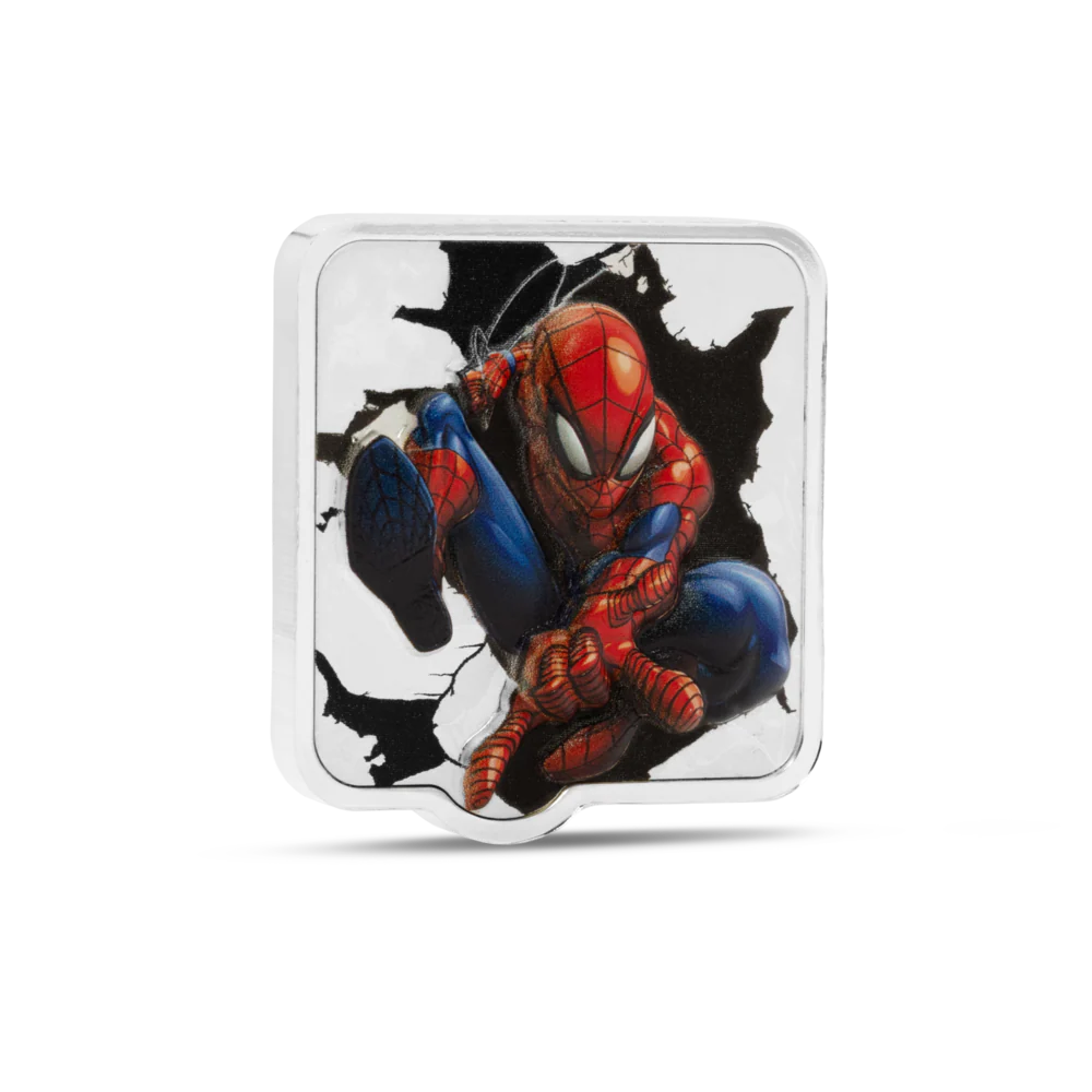 Marvel - Spider-Man 'Thwip' 2oz Silver Collectible Coin