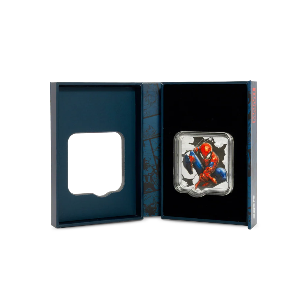 Marvel - Spider-Man 'Thwip' 2oz Silver Collectible Coin