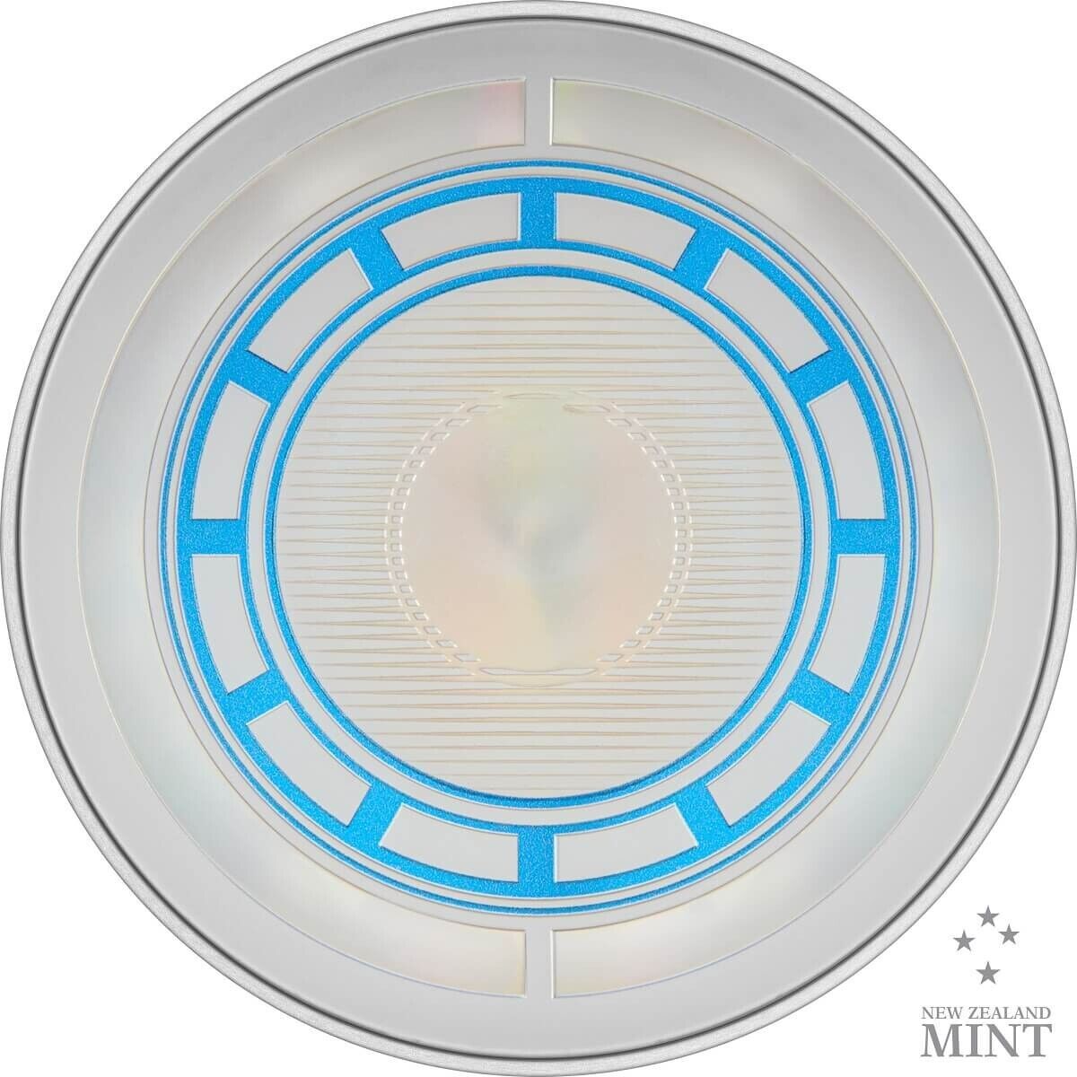 Marvel Iron Man Arc Reactor 5oz Silver