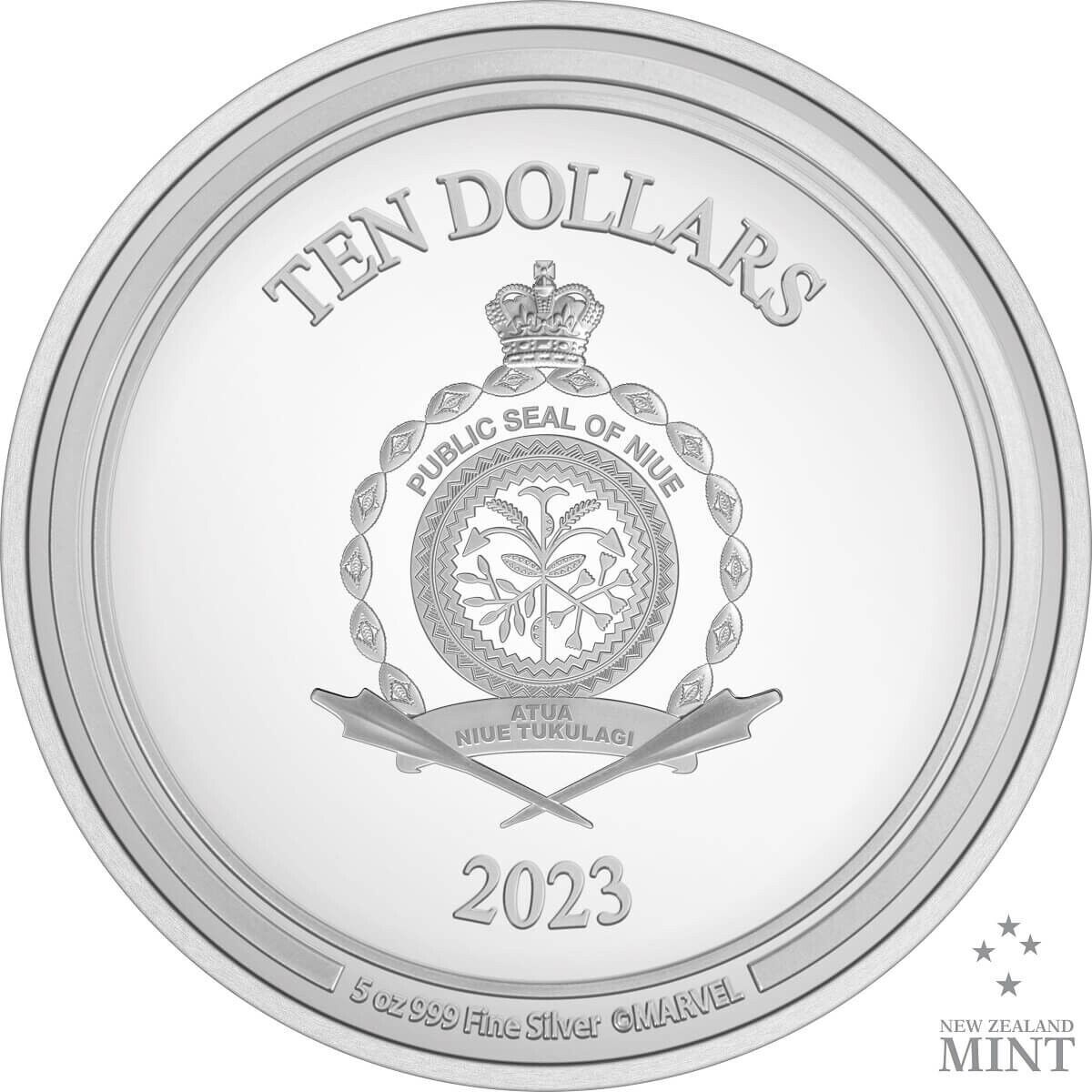 Marvel Iron Man Arc Reactor 5oz Silver