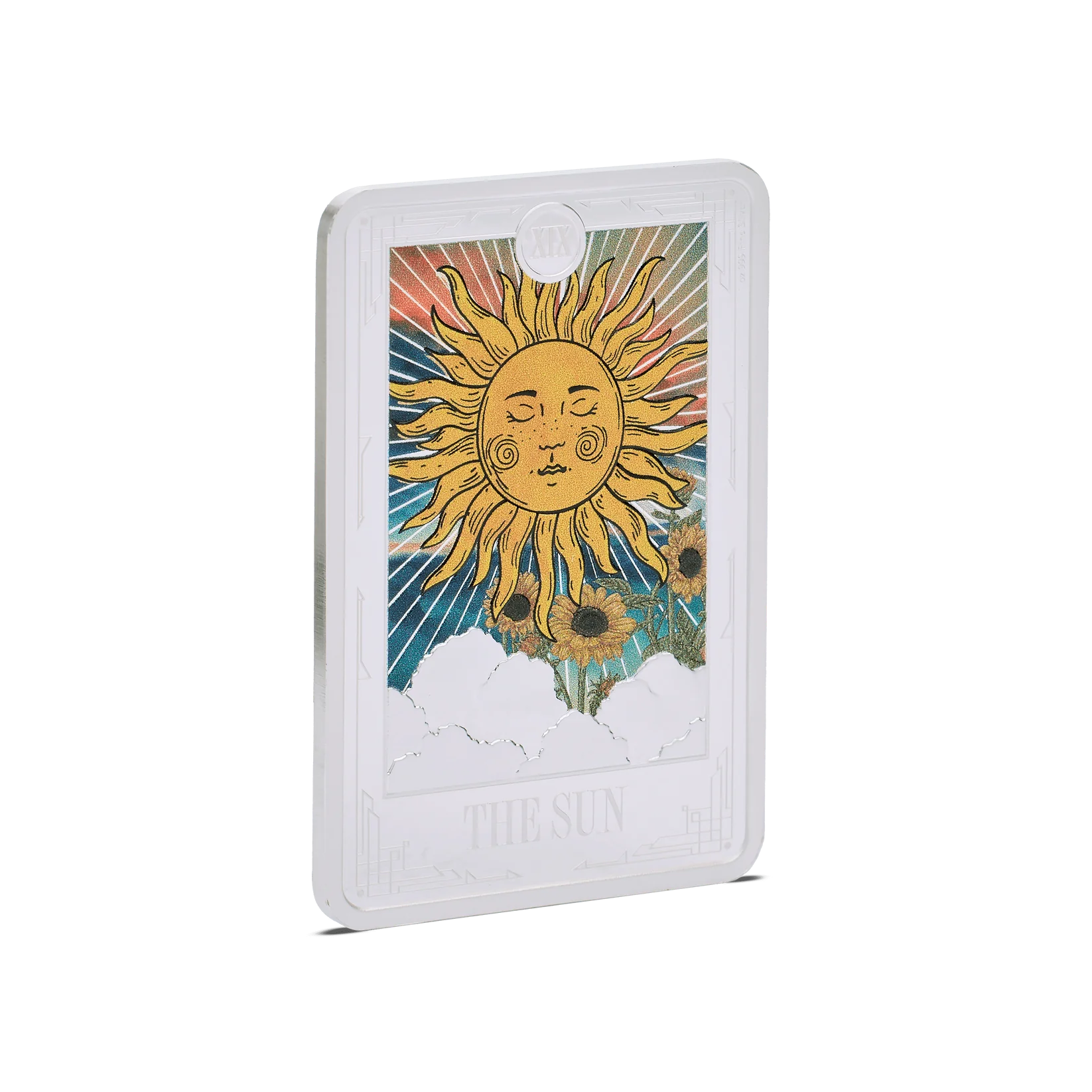 Tarot Cards XIX The Sun 2024 1oz Silver Coin