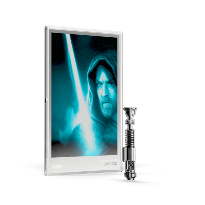 Star Wars Obi-Wan Kenobi - Lightsaber Collectible Set 1/2oz Silver Coin + 5g Silver Foil Set