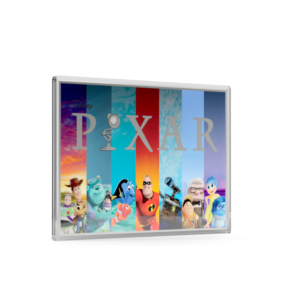 Disney Pixar 40th - Celebrating Pixar 1oz Silver Foil