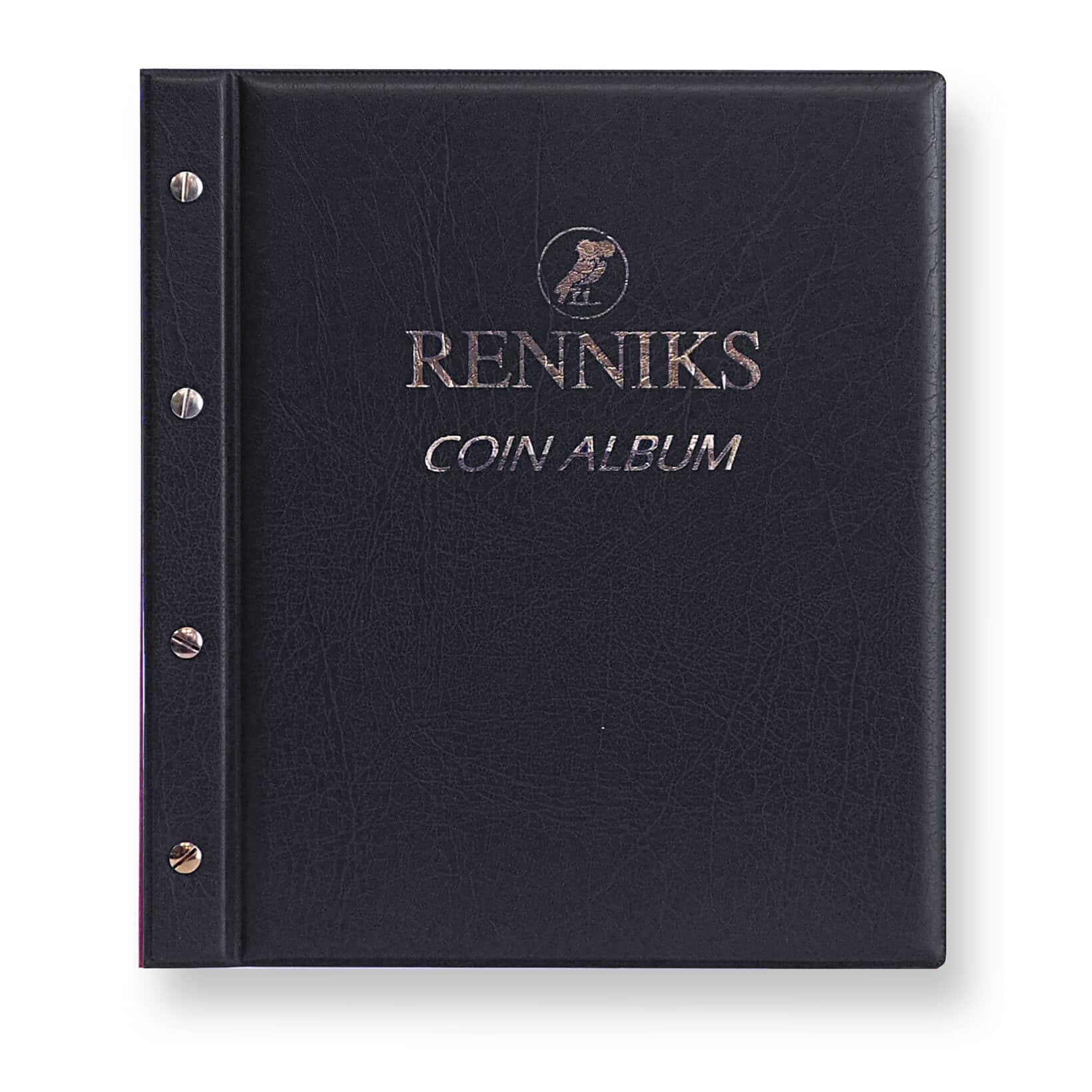 Renniks Coin Album Black