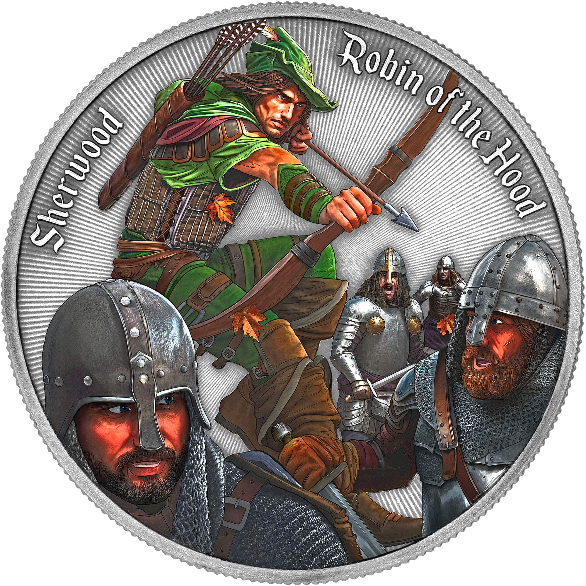 Robin of the Hood 2024 Cameroon 1oz Antique Finish Coin