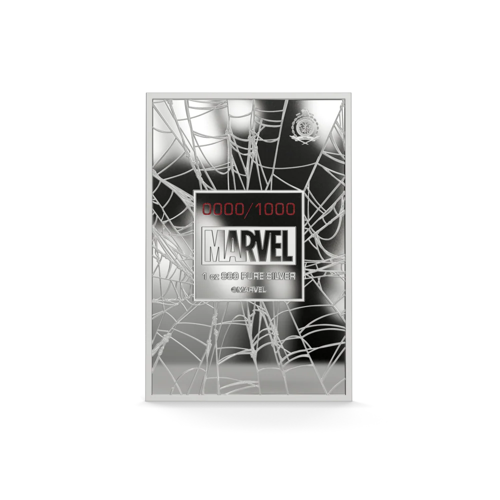 Marvel - The Bite That Changed Everything 1oz Silver Collectible Coin