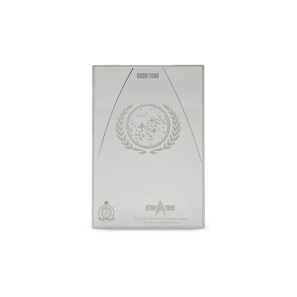Star Trek - Starfleet Communicator Owner Manual 1oz Silver Coin