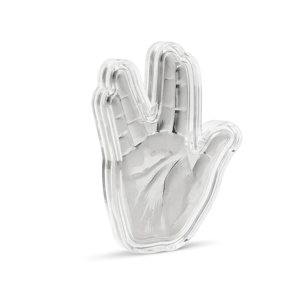 Star Trek - The Vulcan Salute 1oz Silver Coin