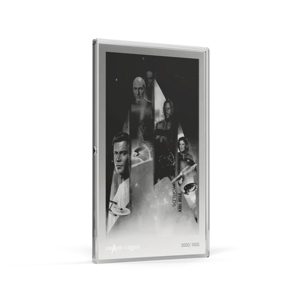 Star Trek Captains: Explore Unknown Worlds 1oz Silver Foil