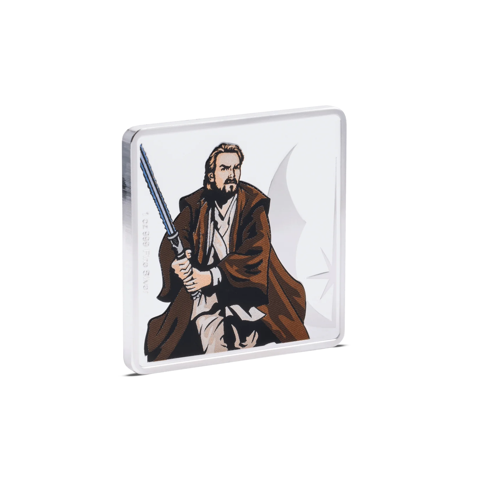 Star Wars Obi-Wan Kenobi and Yoda 1oz Silver Medallion