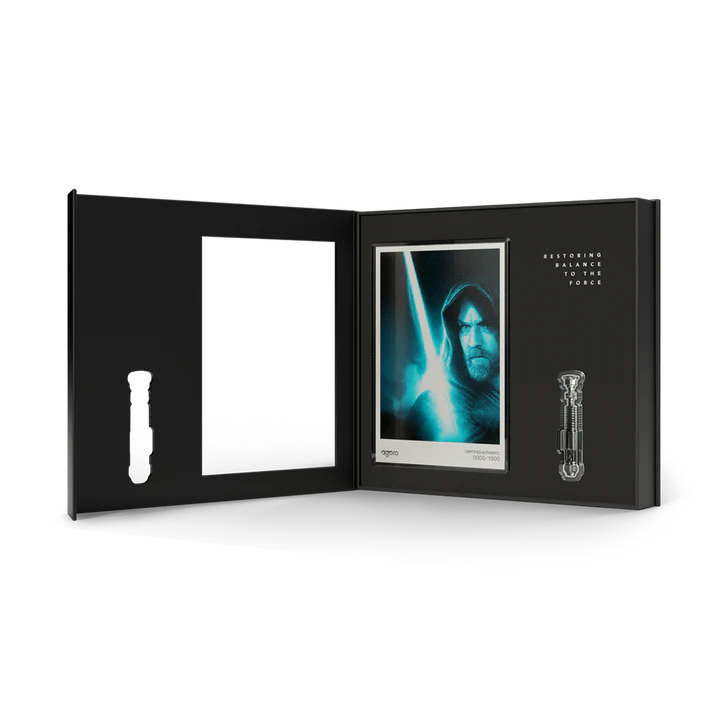 Star Wars Obi-Wan Kenobi - Lightsaber Collectible Set 1/2oz Silver Coin + 5g Silver Foil Set