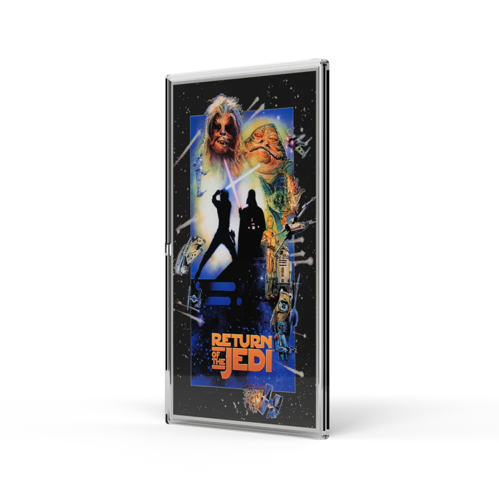 Star Wars Special Edition Poster - Return of the Jedi 1oz Silver Collectible Foil