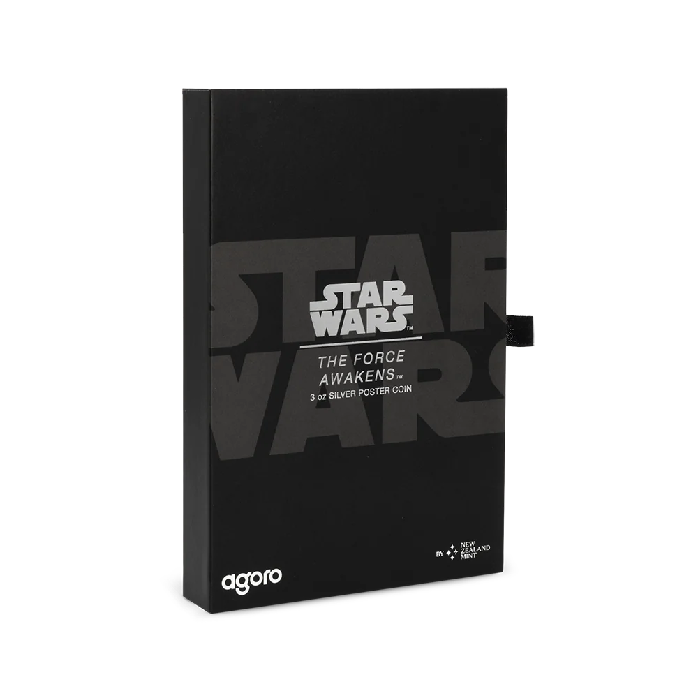 Star Wars The Force Awakens 3oz Silver Collectible Coin