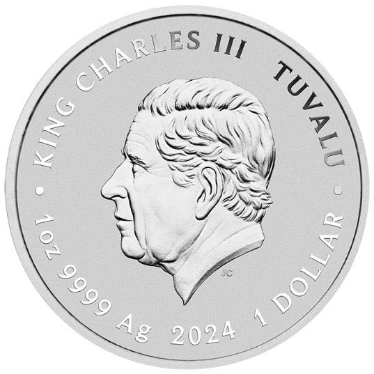 Teenage Mutant Ninja Turtles 40th Anniversary 2024 1oz Silver Coin in Card