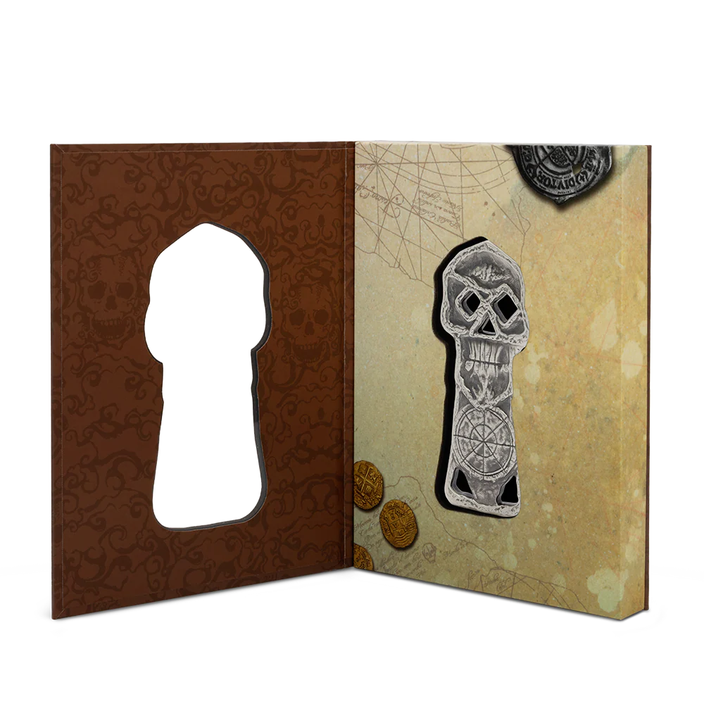 The Goonies - Copper Bones Skeleton Key 2oz Silver Coin