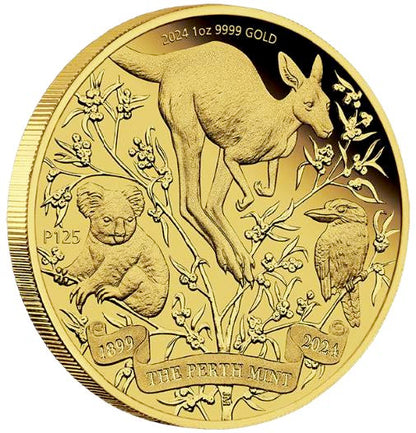 The Perth Mint’s 125th Anniversary 2024 1oz Gold Proof Coin