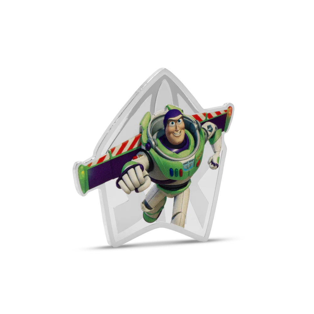 Disney Pixar Toy Story (1995) 30th Anniversary - Buzz 1oz Silver Collectible Coin