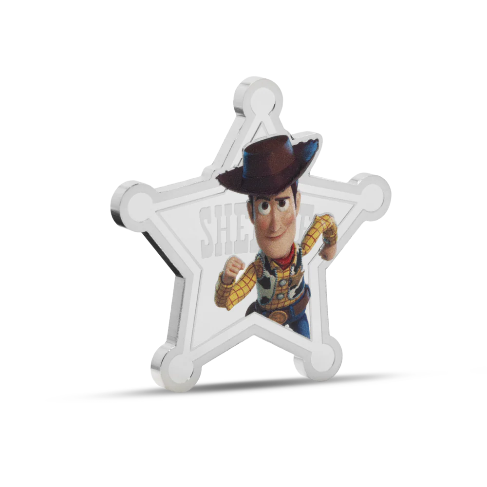 Disney Pixar Toy Story (1995) 30th Anniversary - Woody 1oz Silver Collectible Coin