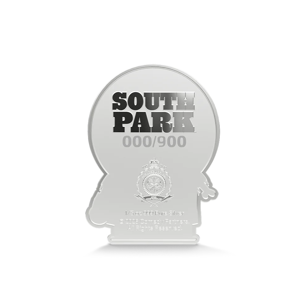 South Park Trick or Treat Kenny 1/3oz Silver Collectible Coin, view 3