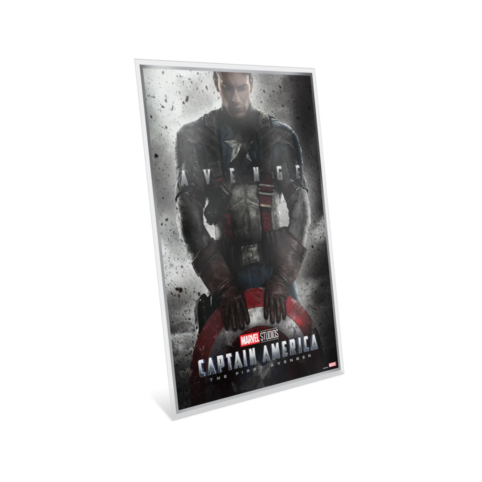 Marvel The Infinity Saga Phase One Captain America: The First Avenger 1.5oz Silver Foil