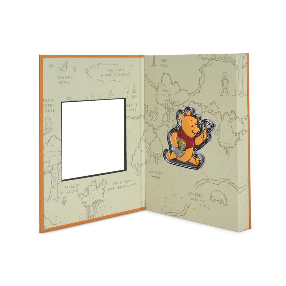 Winnie the Pooh - For the Love of Hunny 1oz Silver Collectible Coin