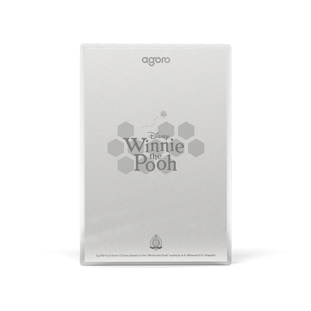 Winnie the Pooh - Winnie & Piglet 5g Silver Collectible Foil