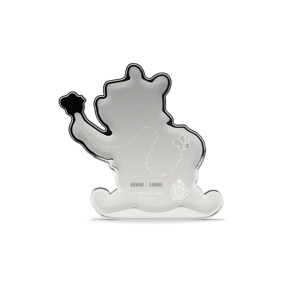 Winnie the Pooh - For the Love of Hunny 1oz Silver Collectible Coin