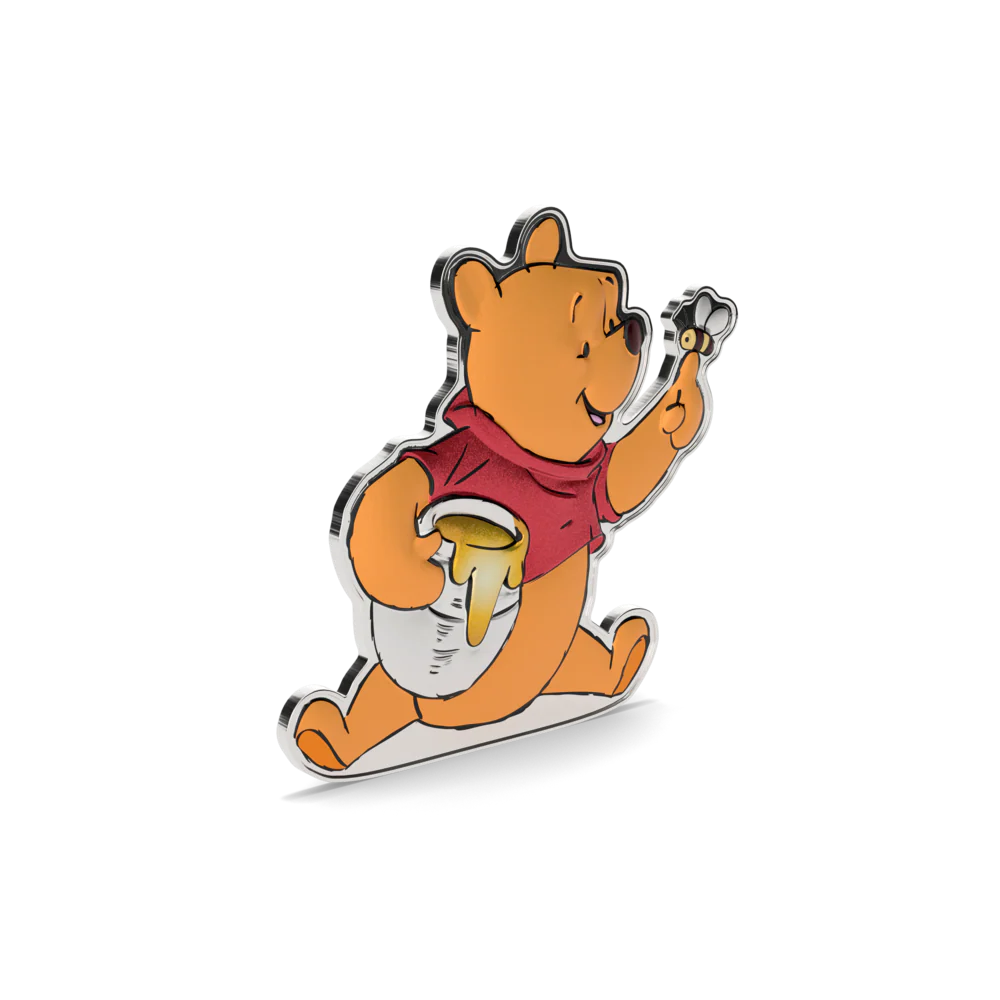 Winnie the Pooh - For the Love of Hunny 1oz Silver Collectible Coin