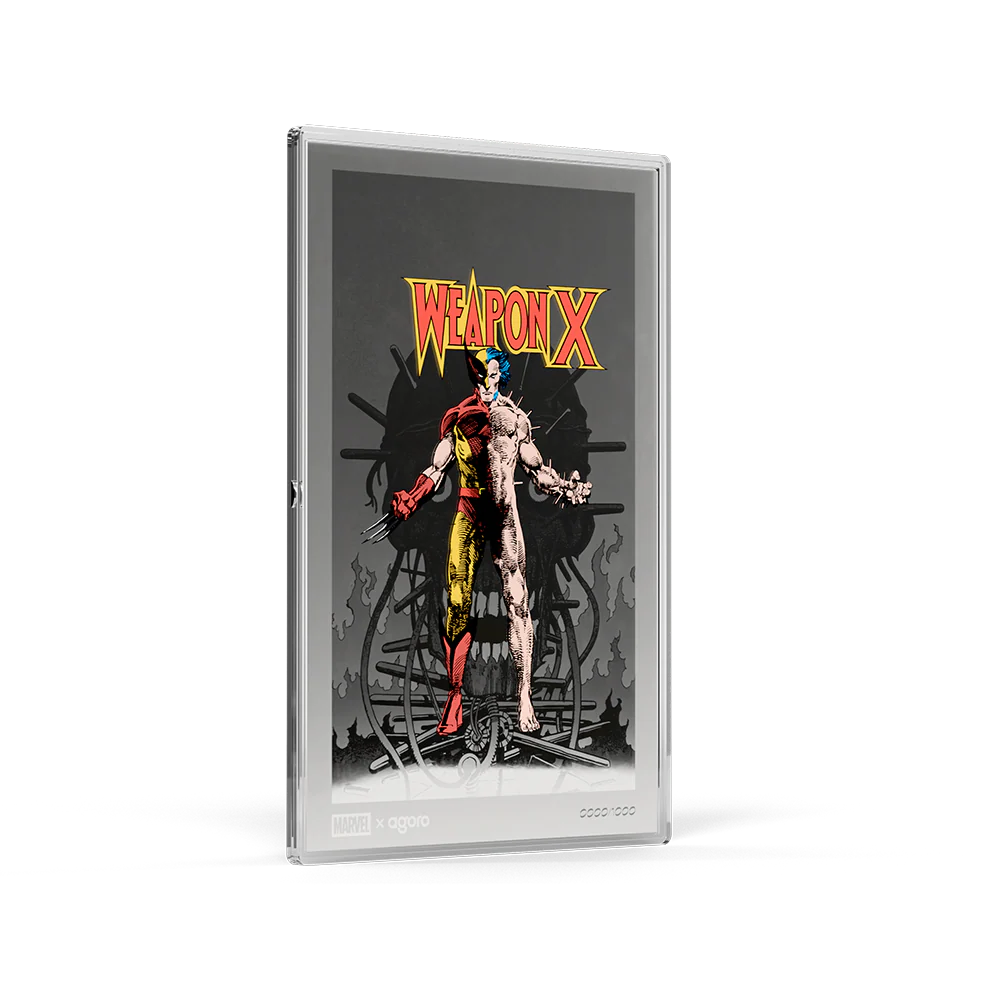 Marvel Wolverine Weapon X #72 1oz Silver COMIX Foil