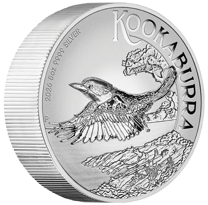 The 2026 Kookaburra in 5oz Silver, and Why Incused Coins Look So Different