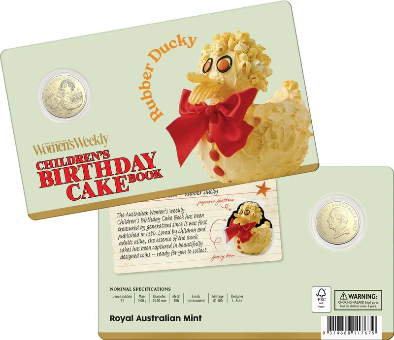 Save $220 on Women's Weekly Birthday Cake Book coins
