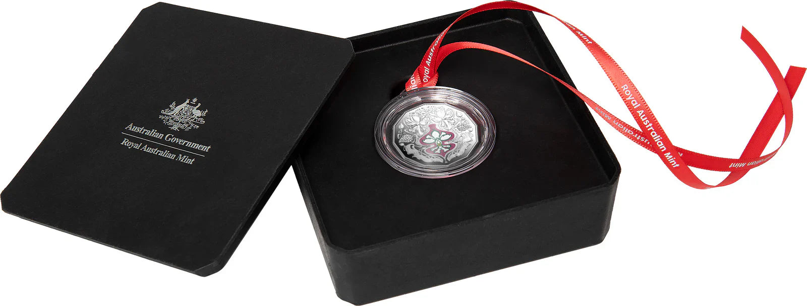 What a Christmas gift: A Festive Masterpiece: The Christmas Festive Florals 2025 Silver Proof Coin